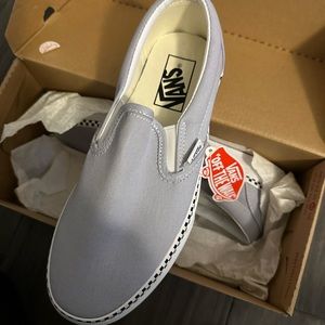 VAN BRAND NEW GREY WITH CHECKERED DETAIL